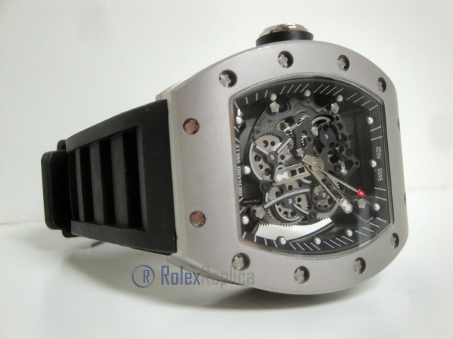 richard mille replica RM61-01 skeletron titanium limited edition strip rubber-b - immagine 4