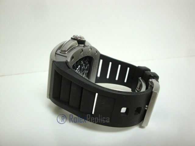 richard mille replica RM61-01 skeletron titanium limited edition strip rubber-b - immagine 8