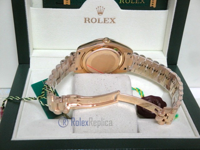 rolex replica daydate ll full oro giallo gold barrette dial president orologio replica copia imitazione - immagine 14