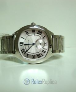 Alternative view of Cartier replica roadster argentèè dial acciaio orologio imitazione perfetta
