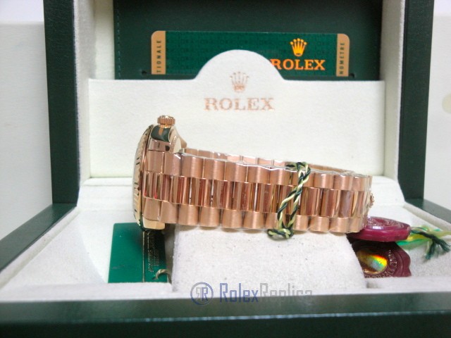 Rolex replica day-date oro giallo black dial individual edition - immagine 12