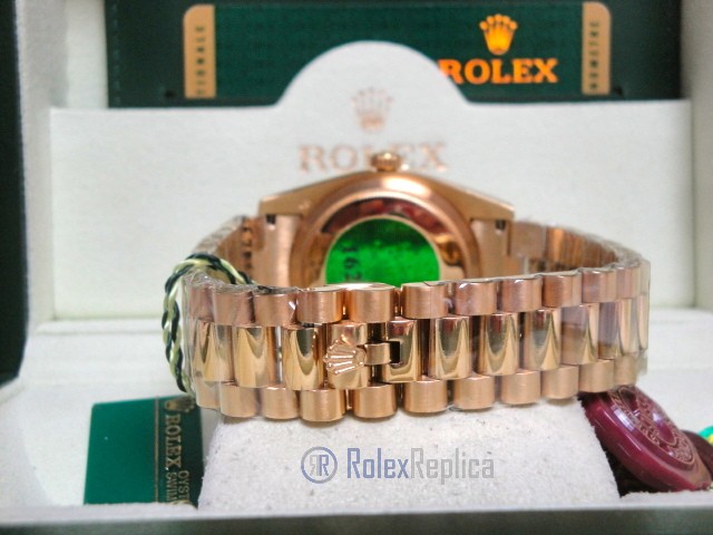 Rolex replica day-date oro giallo black dial individual edition - immagine 14