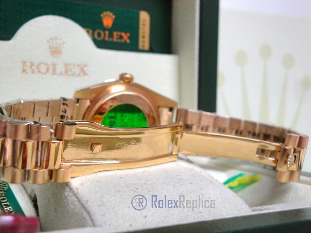 Rolex replica day-date oro giallo black dial individual edition - immagine 15