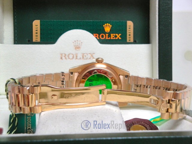 Rolex replica day-date oro giallo black dial individual edition - immagine 16
