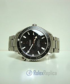 Alternative view of Omega replica seamaster co-axial planet ocean acciaio black dial imitazione copia