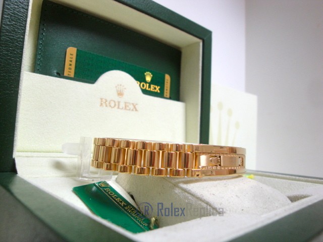 Rolex replica gioielli bracciale II president-style oro giallo - immagine 3