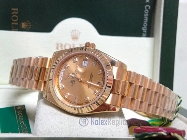 Rolex replica day-date ll oro giallo basilea imitazione replica - immagine 10