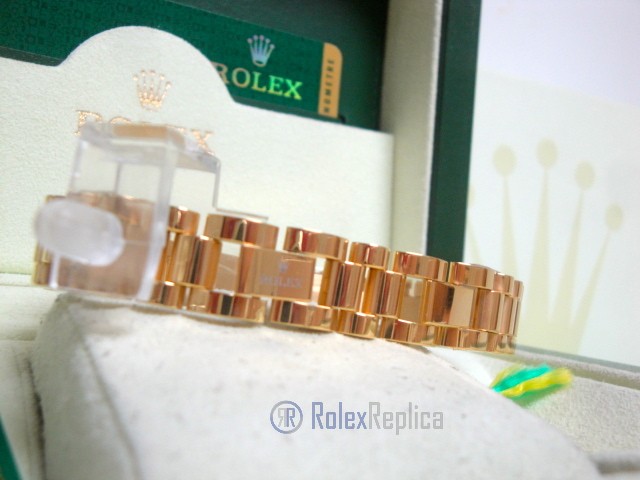 Rolex replica gioielli bracciale II president-style oro giallo - immagine 7