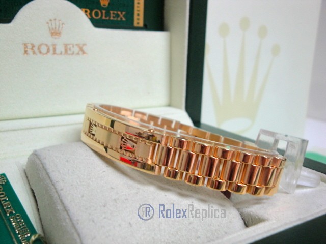 Rolex replica gioielli bracciale II president-style oro giallo - immagine 9