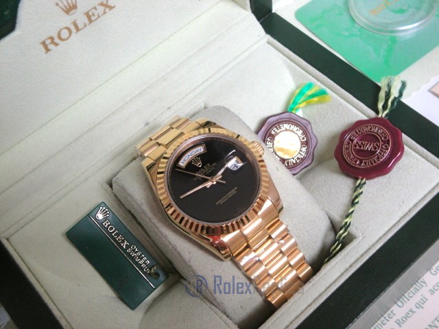 Rolex replica day-date oro giallo black dial individual edition