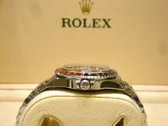 rolex replica GMT MASTER 1675 blue-red bezel jubilèè bracelet replica watch - immagine 19
