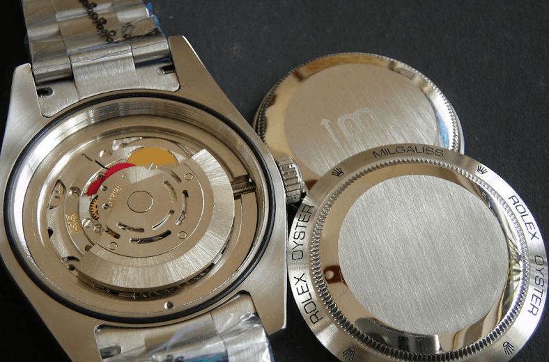REPLICA ROLEX MILGAUSS 116400GV 904L STEEL CASE WITH SUPER CLONE 3131 MOVEMENT - immagine 15
