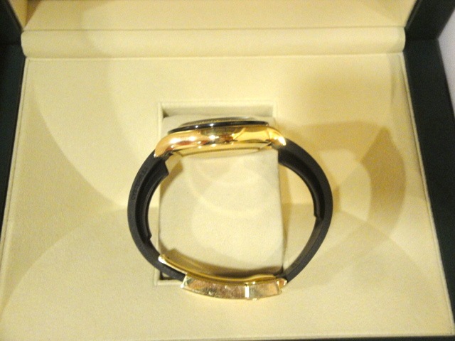 Rolex replica Daytona oysterflex 116518LN Yellow Gold orologio replica - immagine 12