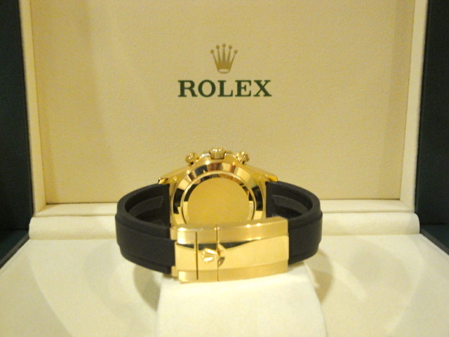 Rolex replica Daytona oysterflex 116518LN Yellow Gold orologio replica - immagine 10