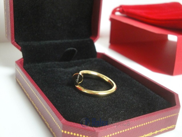 Cartier replica gioiello anello juste un clou yellow gold - immagine 3