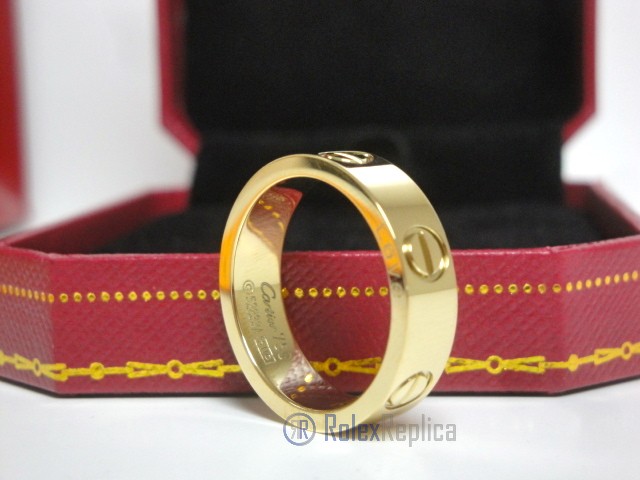 Cartier replica gioiello anello love yellow gold - immagine 10