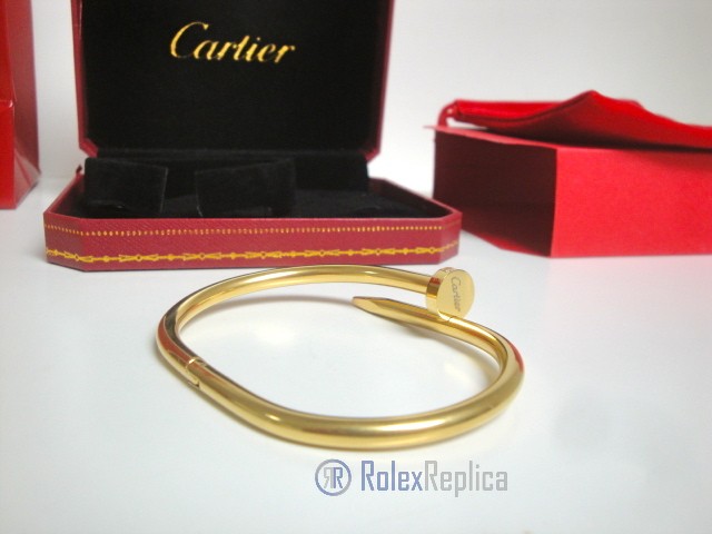 Cartier replica gioiello bracciale juste un clou oro giallo - immagine 4