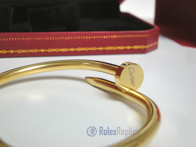 Cartier replica gioiello bracciale juste un clou oro giallo - immagine 8