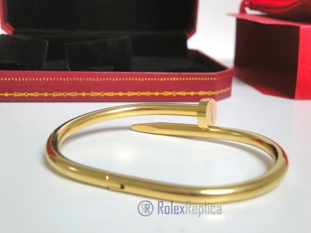 Cartier replica gioiello bracciale juste un clou oro giallo - immagine 9