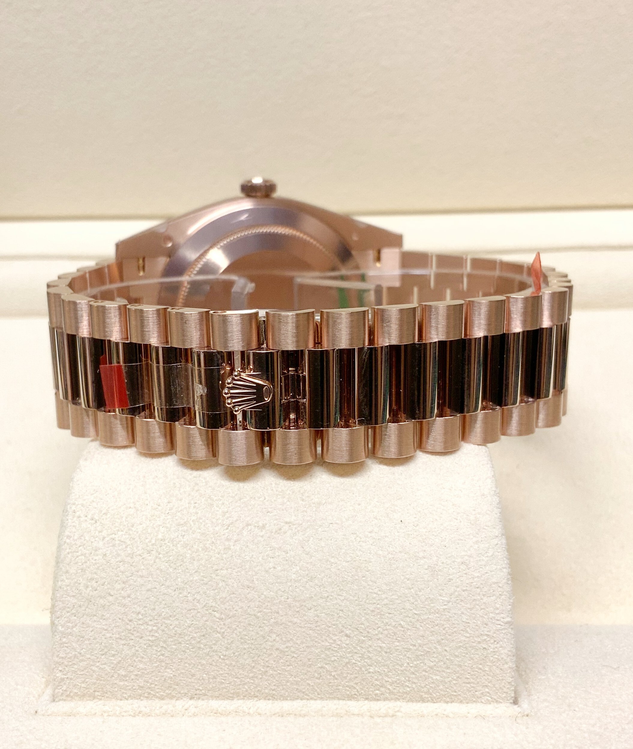 Rolex replica Day-Date 40 228235 Rose Gold clone movement - immagine 4