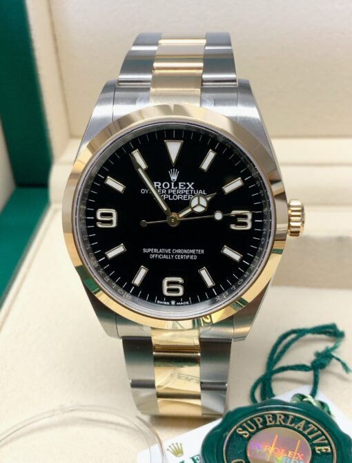Rolex replica explorer I 36mm 124273 acciaio-oro